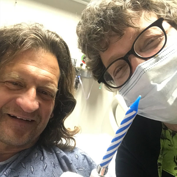 57th Birthday in Hospital