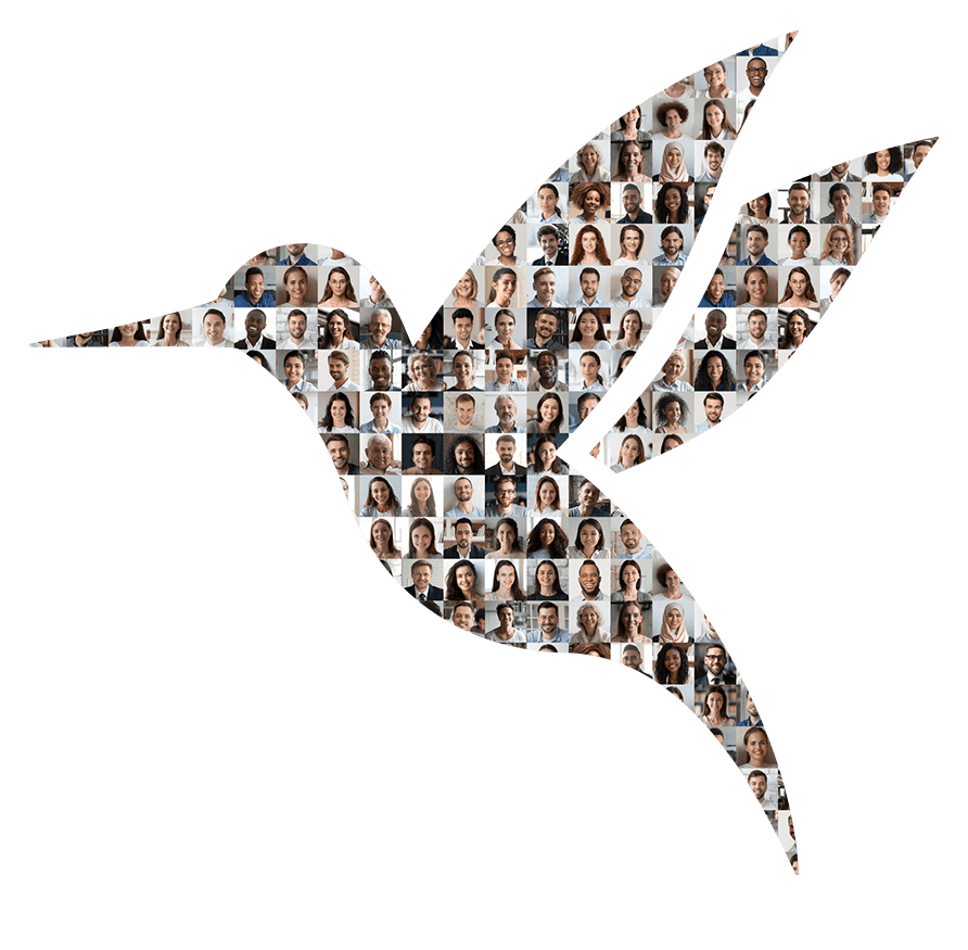 Champion the Challenges logo with diverse people